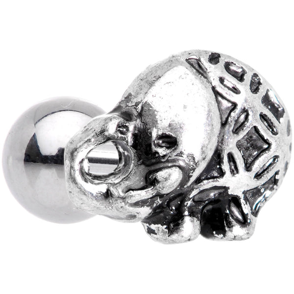 16 Gauge 1/4'' Join the Circus Elephant Cartilage Tragus Earring